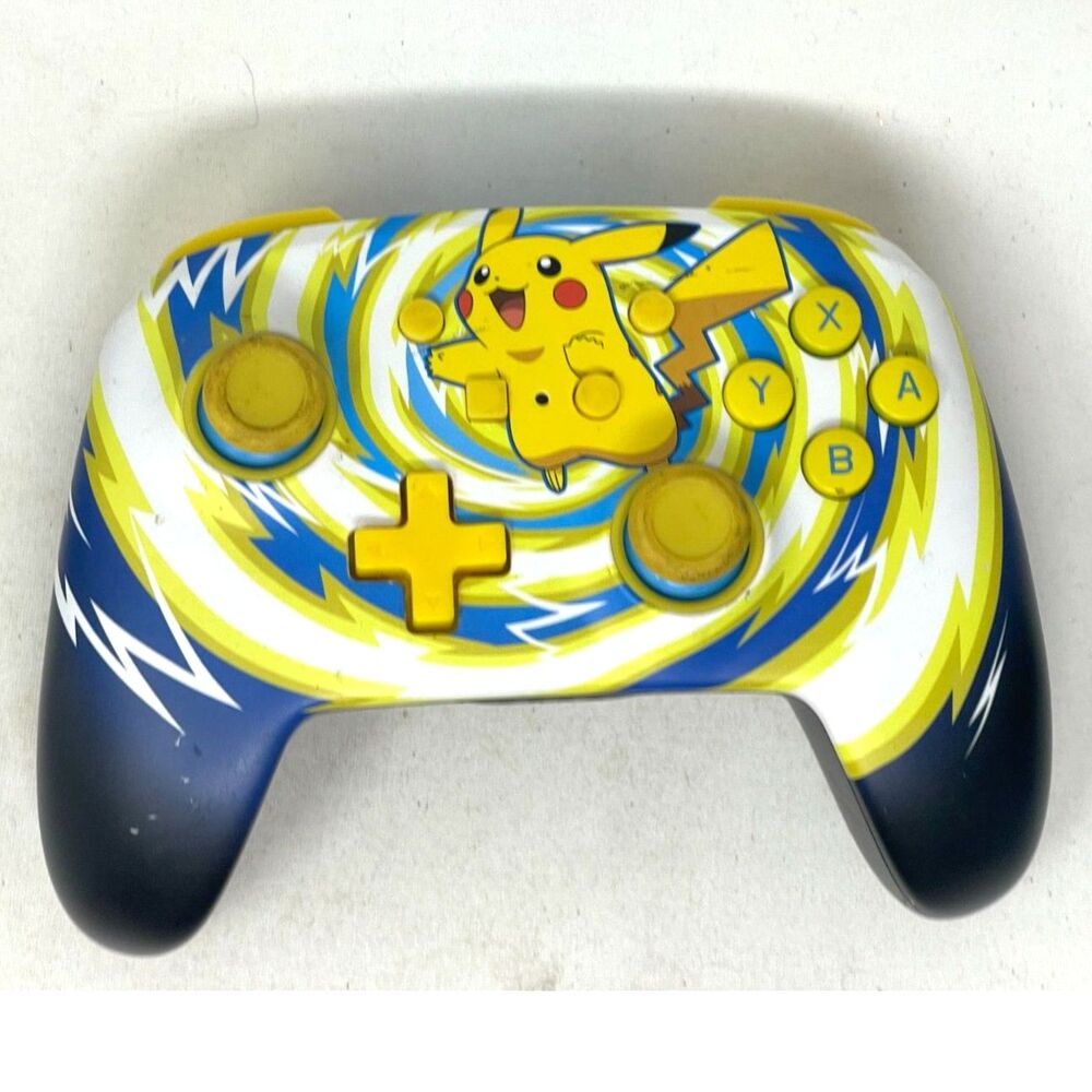 Preowned Nintendo Switch Pokemon Controller Wireless Pikachu PowerA